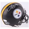 Image 1 : LeVeon Bell Signed Steelers Mini-Helmet (JSA COA)