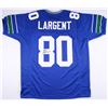 Image 1 : Steve Largent Signed Jersey Inscribed "HOF '95" (JSA COA)