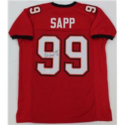 Warren Sapp Signed Jersey Inscribed "HOF 13" (JSA COA)