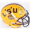Image 1 : Derrius Guice Signed LSU Tigers Full-Size Authentic On-Field Helmet (Radtke COA)
