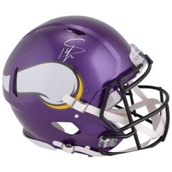 Stefon Diggs Signed Vikings Full-Size Authentic On-Field Speed Helmet (Fanatics Hologram)