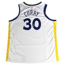 Stephen Curry Signed Warriors Nike Jersey (Steiner COA)