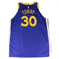 Stephen Curry Signed Warriors Authentic Nike Jersey (Steiner COA)