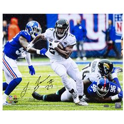 Leonard Fournette Signed Jaguars "Breaking Tackles" 16x20 Limited Edition Photo (Panini COA)