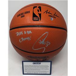 Stephen Curry Signed NBA Game Ball Series Basketball Inscribed "2018 NBA Champs" (Steiner COA)