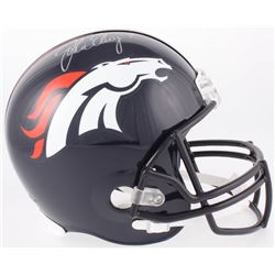 John Elway Signed Broncos Full-Size Helmet (Beckett Hologram)