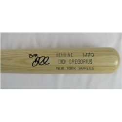 Didi Gregorius Signed Louisville Slugger Player Model M11O Baseball Bat Inscribed "Sir" (MLB Hologra