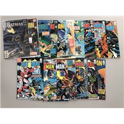Lot of (17) 1976-86 DC Batman Comic Books