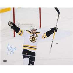 Patrice Bergeron Signed Boston Bruins 16x20 Photo (Bergeron Hologram)