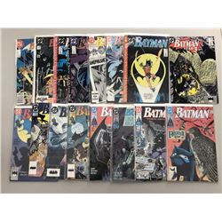 Lot of (32) 1989-94 DC Batman Comic Books