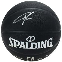 Giannis Antetokounmpo Signed Official NBA Arena Series Black Basketball (Fanatics Hologram)