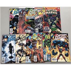 Lot of (22) Assorted Marvel Captain Marvel Comic Books