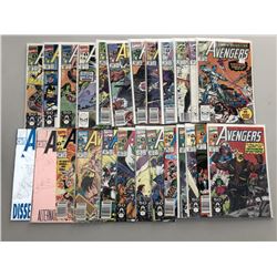 Lot of (49) 1990-1996 Marvel Avengers Comic Books