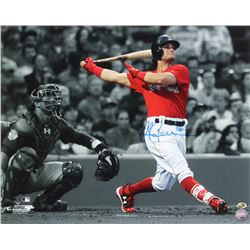 Andrew Benintendi Signed Boston Red Sox 16x20 Photo (Sure Shot Promotions Hologram)