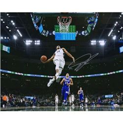 Giannis Antetokounmpo Signed Milwaukee Bucks "In Air" 16x20 Photo (Fanatics Hologram)