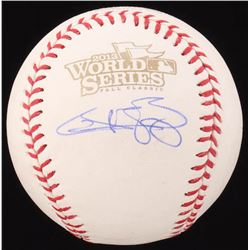 Quintin Berry Signed 2013 World Series Baseball (JSA COA)