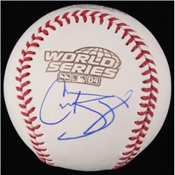 Curt Schilling Signed 2004 World Series Baseball (JSA COA)