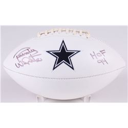Randy White Signed Dallas Cowboys Logo Football Inscribed "HOF 94" (JSA COA)