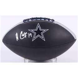 Amari Cooper Signed Dallas Cowboys Logo Football (JSA COA)