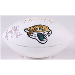 Jimmy Smith Signed Jacksonville Jaguars Logo Football (Jersey Source COA)