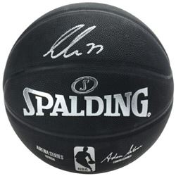 Luka Doncic Signed Official NBA Arena Series Black Basketball (Fanatics Hologram)