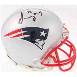 Sony Michel Signed New England Patriots Mini-Helmet (Beckett COA)