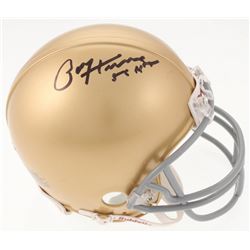 Paul Hornung Signed Notre Dame Fighting Irish Mini Helmet Inscribed "56 H" (JSA COA)