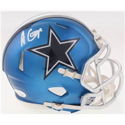 Amari Cooper Signed Dallas Cowboys Blaze Speed Mini Helmet (JSA COA)