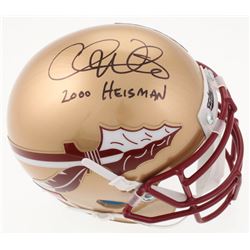 Chris Weinke Signed Florida State Seminoles Mini Helmet Inscribed "2000 Heisman" (JSA COA)