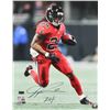 Image 1 : Devonta Freeman Signed Atlanta Falcons 16x20 Photo (Radtke COA)
