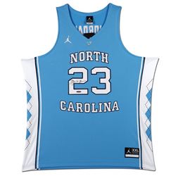 Michael Jordan Signed North Carolina Tar Heels Jersey (UDA COA)