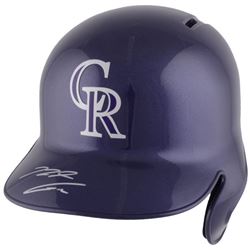 Nolan Arenado Signed Colorado Rockies Full-Size Batting Helmet (Fanatics Hologram)