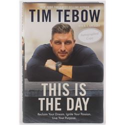 Tim Tebow Signed "This is the Day" Hard Cover Book (JSA COA)
