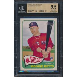 2014 Topps Heritage #H558 Mookie Betts RC (BGS 9.5)