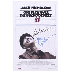 Jack Nicholson  Louise Fletcher Signed "One Flew Over The Cuckoo's Nest" 11x17 Movie Poster (PSA LOA