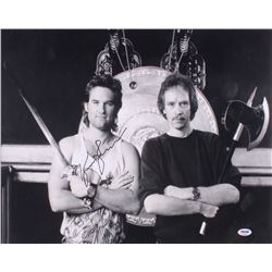 Kurt Russell Signed "Big Trouble in Little China" 16x20 Photo (PSA COA)