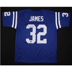Edgerrin James Signed Jersey (Radtke COA)