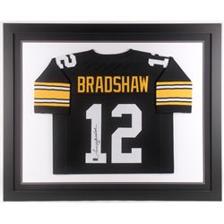 Terry Bradshaw Signed 35x43 Custom Framed Jersey (Radtke COA)