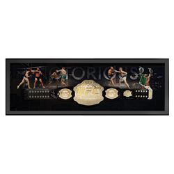Conor McGregor Signed 24x64 Custom Framed UFC Championship Belt Display (Fanatics Hologram)