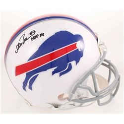 Andre Reed Signed Buffalo Bills Full-Size Authentic On-Field Helmet Inscribed "HOF '14" (Radtke COA)