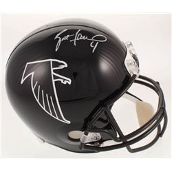 Brett Favre Signed Atlanta Falcons Full-Size Helmet (Favre COA)