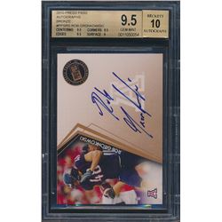 2010 Press Pass Autographs Bronze #PPSRG Rob Gronkowski (BGS 9.5)
