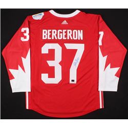Patrice Bergeron Signed Team Canada 2016 World Cup of Hockey Jersey (Your Sports Memorabilia Store C