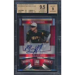 2010 Donruss Elite Extra Edition #132 Manny Machado AU / 425 (BGS 9.5)