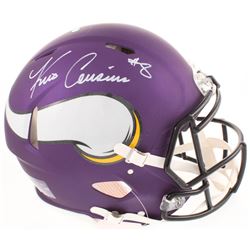 Kirk Cousins Signed Minnesota Vikings Full-Size Authentic On-Field Speed Helmet (Radtke COA)