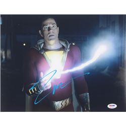 Zachary Levi Signed "Shazam! " 11x14 Photo (PSA COA)