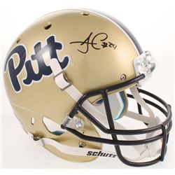James Conner Signed Pittsburgh Panthers Full-Size Helmet (Radtke COA)