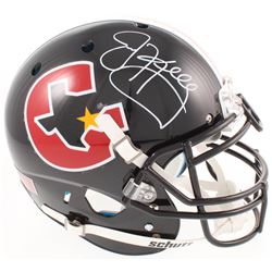 Jim Kelly Signed Houston Gamblers Full-Size Authentic On-Field Helmet (Radtke COA)