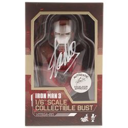 Stan Lee Signed Marvel "Iron Man 3" Silver Centurion Hot Toys 1:6 Scale Collectible Bust (Radtke COA