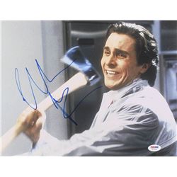 Christian Bale Signed "American Psycho" 11x14 Photo (PSA COA)